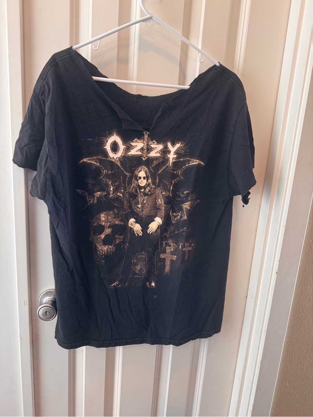 Ozzy Osbourne Black Graphic Band Tee